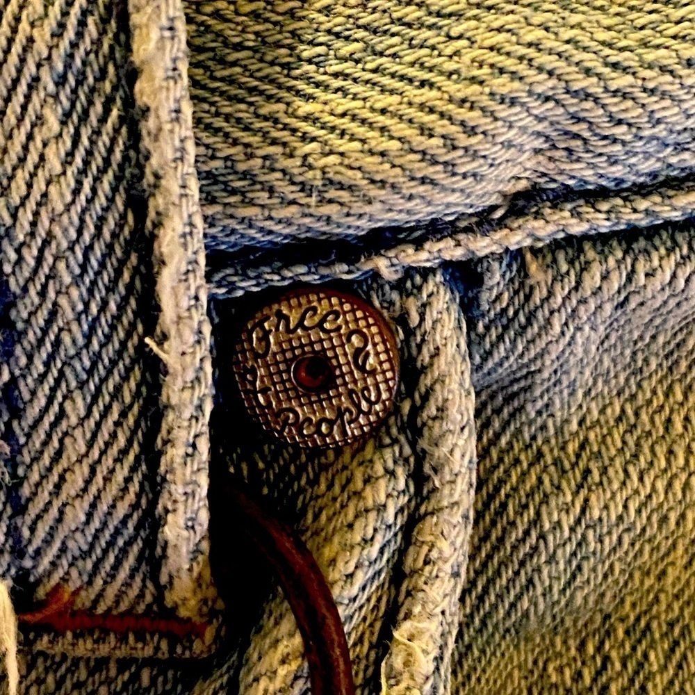 FREE PEOPLE Denim Shorts - Picture 5 of 6
